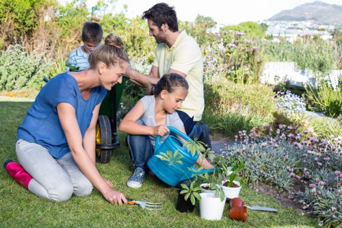 Brunswick Park gardeners creating a welcoming outdoor space