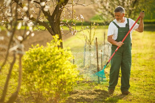 Local transfer station handling green waste from Brunswick Park gardens